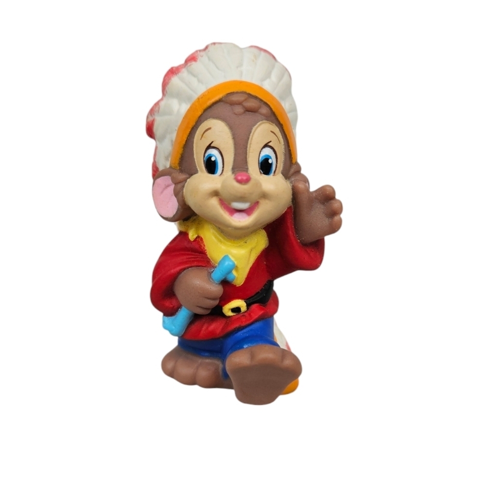 Vintage 90s Tyco An American Tail Fievel Goes West PVC Figurine Pencil Topper M6